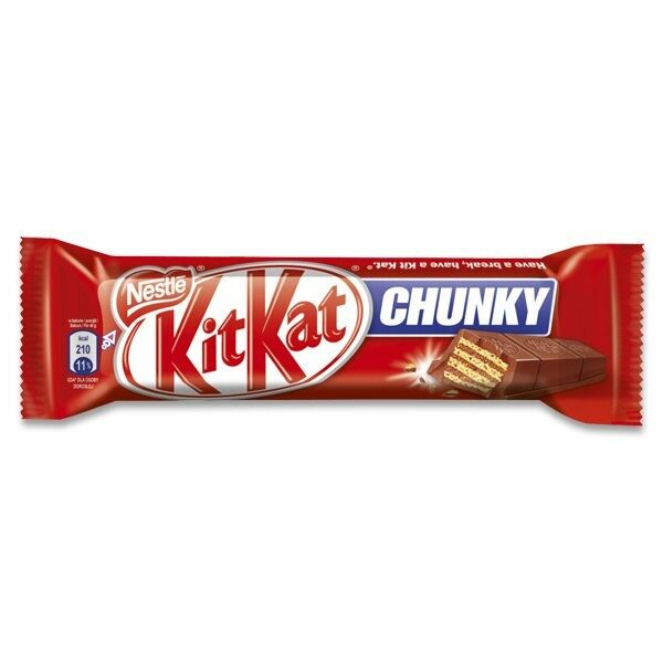 Шоколадный батончик Кит Кат Чанки, 40гр - купить батончик Kit Kat ...