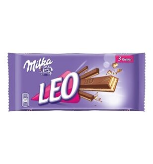 Шоколадные вафли Milka Leo, 33гр