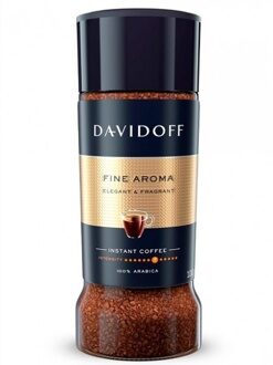 Растворимый кофе DAVIDOFF Fine Aroma 100гр