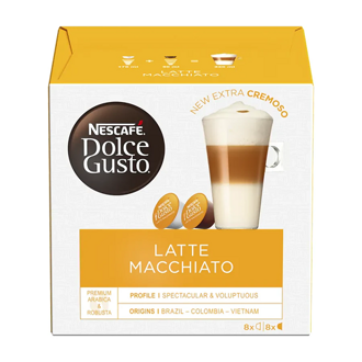 Капсулы Nescafe Dolce Gusto Latte Macchiato Макиато 183,2г (3)