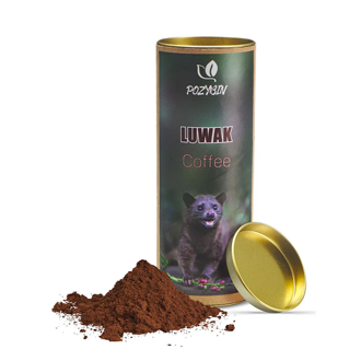 Кофе натуральный жареный молотый "LUWAK" 100г.