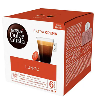 Капсулы Nescafe Dolce Gusto Lungo 89,6г