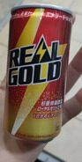 Газированный напиток Кока Кола REAL GOLD 190мл Япония